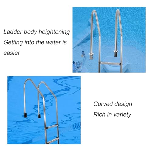 Escalera para piscina de acero inoxidable miniatura 3