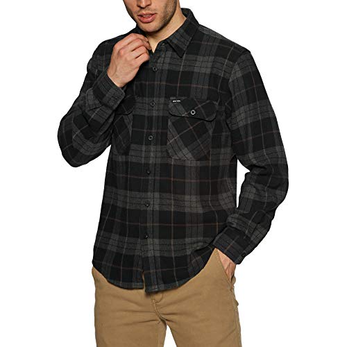 Brixton, Bowery Long-Sleeve Flannel Shirt - Men's