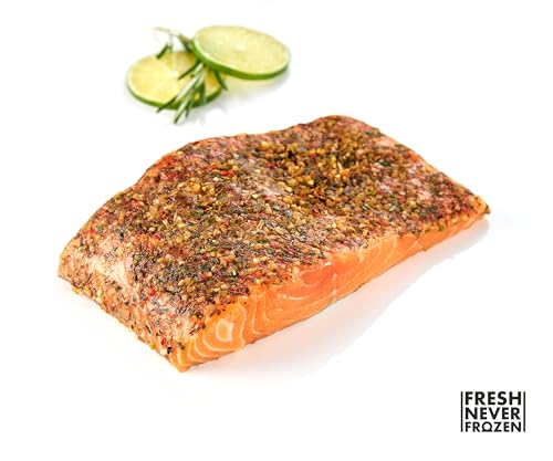 MOWI Atlantic Salmon Portion Tuscan Herb, 12oz, Fresh Never Frozen