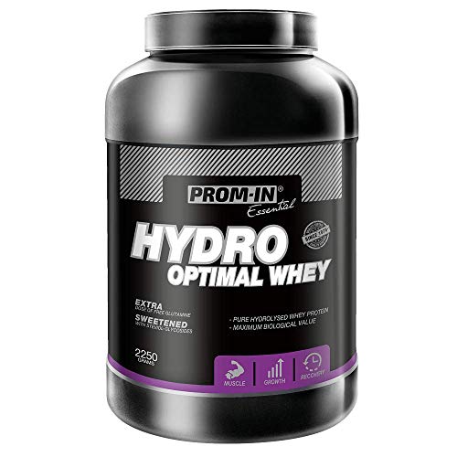 Whey protein | Proteína de suero de leche en polvo de alto porcentaje Hydro Optimal Whey de PROM-IN elaborado por hidrólisis enzimática Cover