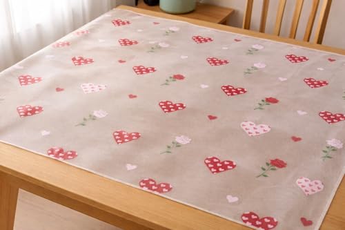 Image of ElastPro (45 cm X 5 m) Printed Shelf Liners for Kitchen Shelves, Drawer Mat, Shelf Liner, Fridge Mats, Kitchen Cabinet Drawer Mat Liner(HeartPrint)