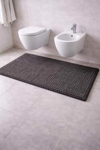 TEXTILE COLLECTION Tappeto Bagno Riccio 50x80 cm e 60x120 cm