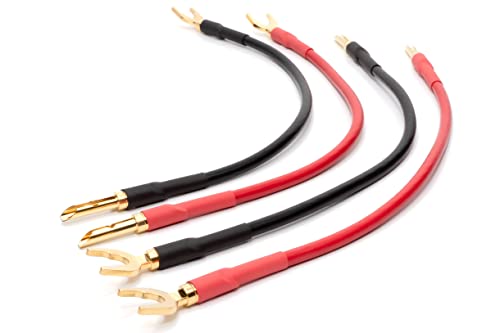 Cable de altavoz bi-cable enoaudio 3103 de 10 cm: elimina distorsiones en tu audio