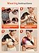 Red Light Therapy for Shoulder with Heat & Massage, 5000mAh Controller Infrared Light with 3-in-1 72 LEDs Portable Shoulder Wrap, 2 Extension Wrap (M/XL), Orange