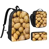 Photo Gallery fkhohl garden patate stampa zaino traspirante set-3 in 1 borsa pranzo portapenne comodo trasporto snack bevande Photo Gallery fkhohl garden patate stampa zaino traspirante set-3 in 1 borsa pranzo portapenne comodo trasporto snack bevande