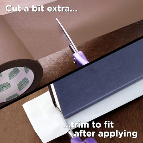 BookGuard 4 inch Premium Bookbinding Repair Cloth Tape, 15 Yard Roll, Tan - Thumbnail 6