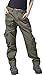 Chouyatou Women's Active Loose Fit Military Multi-Pockets Wild Cargo Pants (Medium, Army)