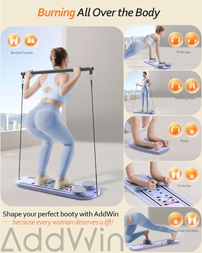AddWin Pilates Board, Pilates Reformer Set, Pilates Machine の商品画像 1