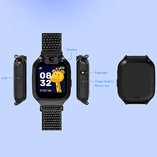 mewmewcat G9 2G Crianças Relógio Smartwatch Crianças Relógio Despertador 16 Jogos de Puzzle Câmera M