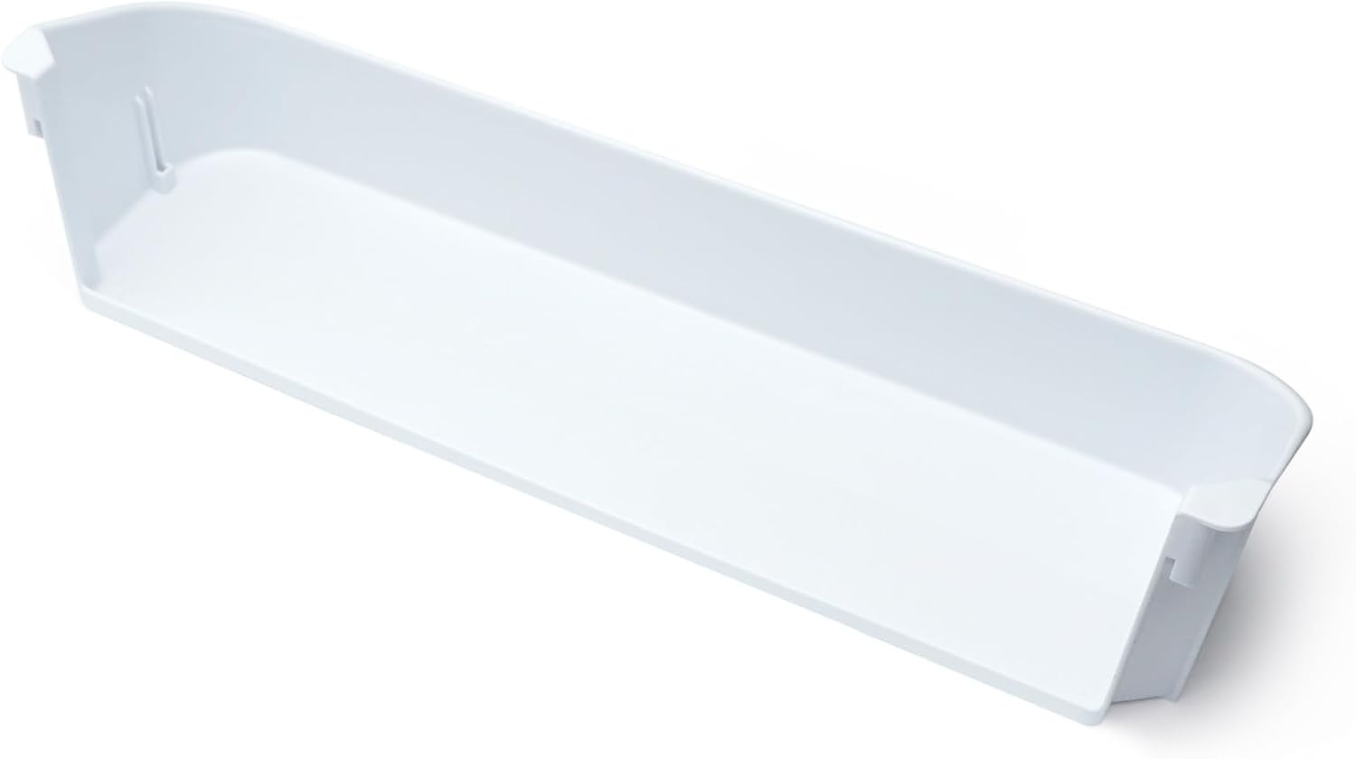 2932575018 Refrigerator Bottom Shelf for Dometic RV Refrigerator Replacement Parts, Fridge Freezer Lower Shelf, Camper Refrigerator Door Shelf Kit - 18" W x 4-5/8" L x 2-5/8" H-Front, 4-1/4" H-Back