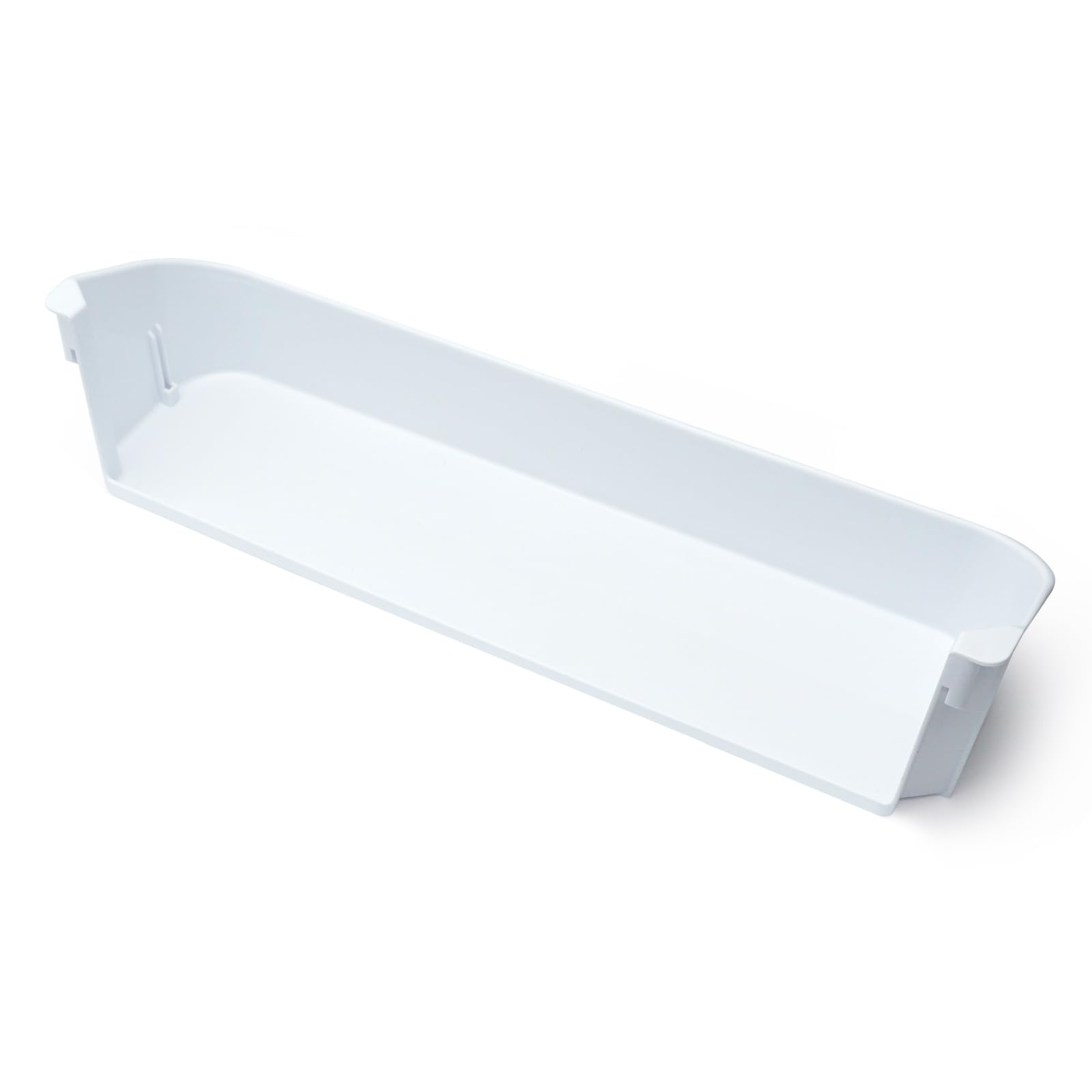 29325760166 Refrigerator Bottom Shelf for Dometic RV Refrigerator Replacement Parts, Fridge Freezer Lower Shelf, Camper Refrigerator Door Shelf Kit - 18" W x 4-5/8" L x 2-5/8" H-Front, 4-1/4" H-Back