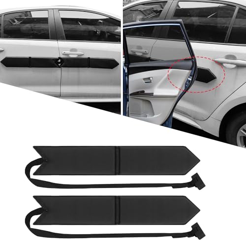 Rowa Magnetic Car Door Protector, Door Dent Ding and Scratch Protector for Vehicles, Built in Multiple Powerful Magnets, Waterproof Surface for All Weather.