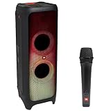 JBL PartyBox 1000 1100W Wireless Speaker Bundle Wired Dynamic Vocal Mic