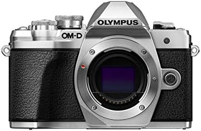 OM SYSTEM OLYMPUS OM-D E-M10 Mark III Camera Body (Silver), Wi-Fi Enabled, 4K Video