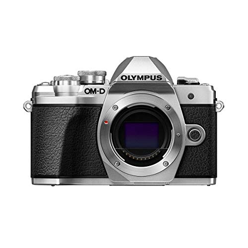 OM SYSTEM OLYMPUS OM-D E-M10 Mark III Camera Body (Silver), Wi-Fi Enabled, 4K Video