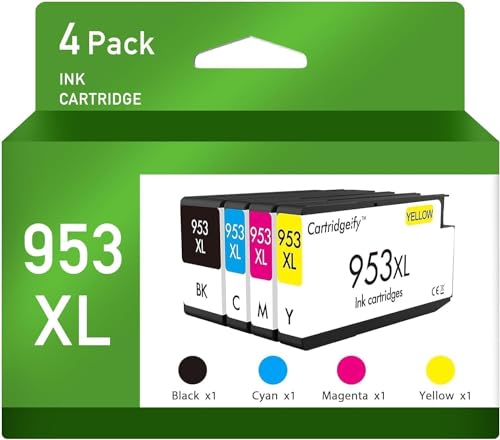 ZIPRINT 953XL Druckerpatronen Multipack – Kompatibel Mit HP Officejet Pro 7720, 7740, 8710 & Mehr