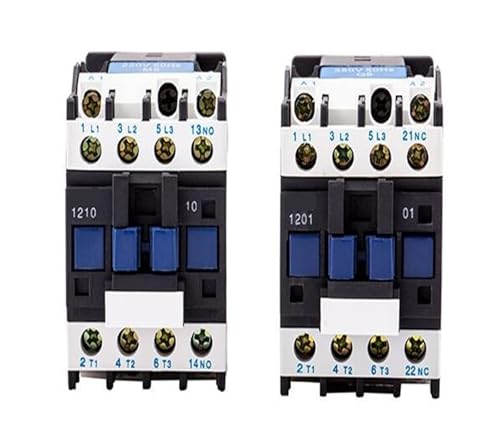 Contactor trifásico CJX2-1210 para sustitución y reparación de cuadros eléctricos