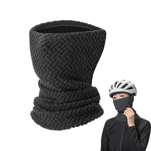 冬のネックウォーマー | 防風フェイスシールド | 厚手 寒冷地 ネックゲイター | サイクリング、登山、釣り、キャンプ、ハイキング、ランニング、アウトドアライディング、スキー用