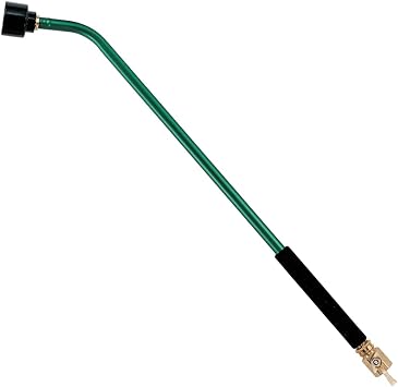 Dramm ColorMark Soft Rain Watering Spray Wand 30 Long, Green Lightweight & Durable with 8 Foam Grip and Brass Shut-Off Valve Ideal for Hanging Baskets, Planters, Gardens, Shrubs & Seedbeds