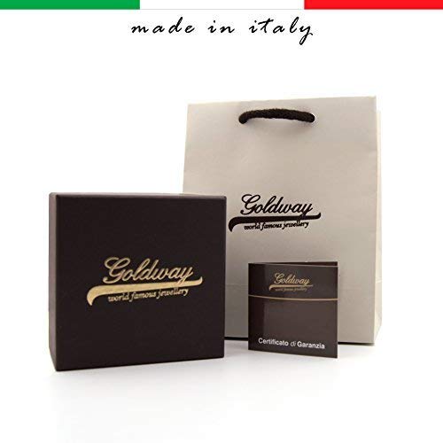 Collana Chiama Angeli con un dolce suono,Trasmette Serenita', pendente impreziosito con Baby Boys, Girls realizzata in lega di bronzo e placcata in Oro bianco.