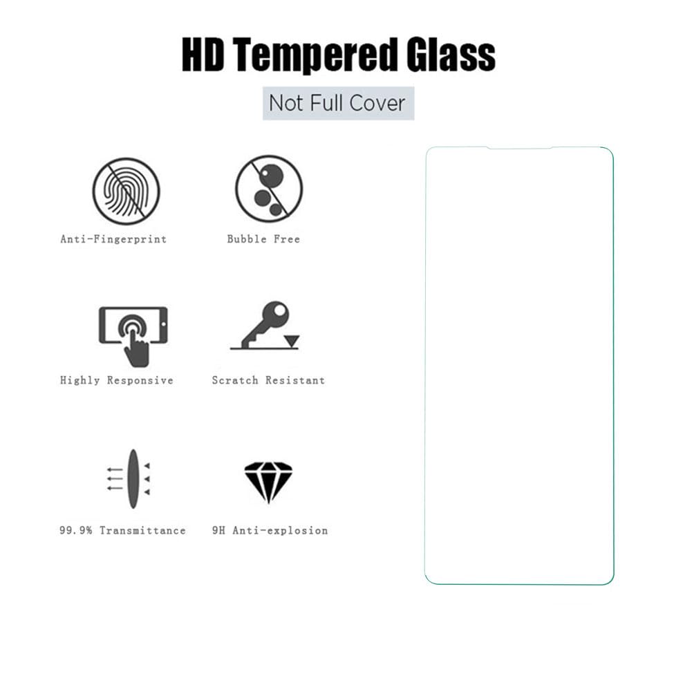 Vetro Temperato 9H Cadorabo Per Wiko View - Trasparente, Anti Graffio, Compatibile Con 3D Touch, Pellicola Protettiva