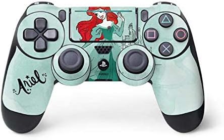 Skinit Decal Gaming Skin Compatible with PS4 Pro/Slim Controller - Officially Licensed Disney The Little Mermaid Ariel Part of Your World Design