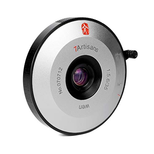 7artisans ���H�� 35mm F5.6 �{�f�B�L���b�v�����Y ���C�JM�����i (�V���o�[ x �u���b�N) 3556LMSB �p���P�[�L�����Y �P�œ_�����Y �t���T�C�Y�����Y �����^�J���������Y �L�p�����Y (2�N�ۏؕt�E�������K�i)