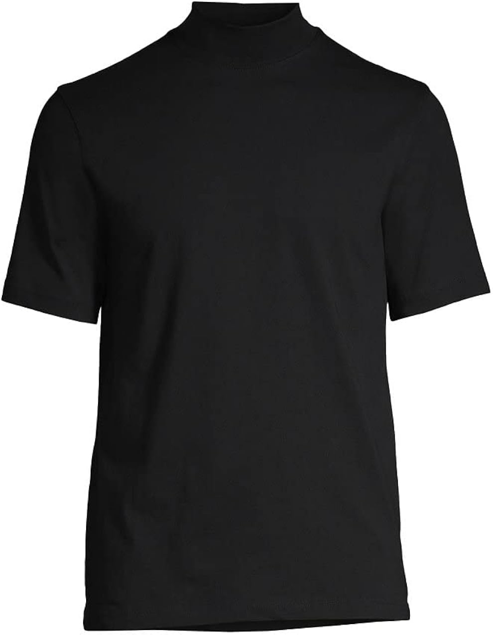 Short Sleeve Mock Turtleneck 