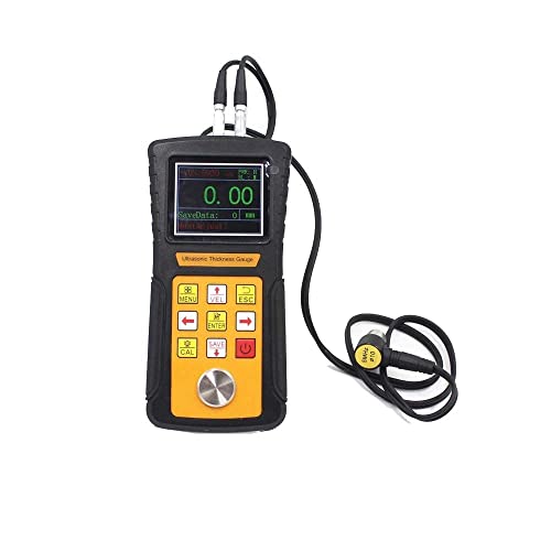 Medidor de espesor ultrasónico para metales acero LCD 1-230mm miniatura 5