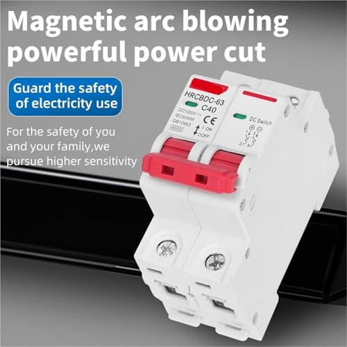 Disjoncteur magnétothermique DC 1000V protégeant le circuit solaire contre la surintensité - 3