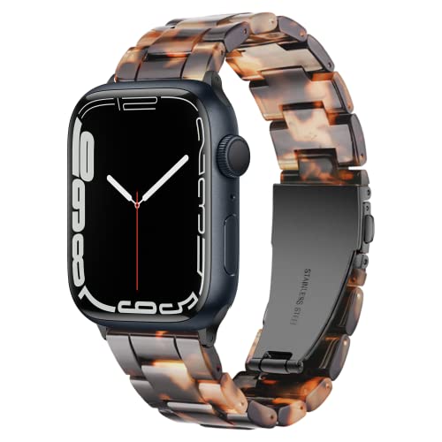 Image of Light House Apple Watch Bands-Fashion Lightweight Resin iWatch Bands for Women Men 38mm /40mm /41mm /42mm(Series 11 10), 49mm /46mm /45mm /44mm /42mm(S 3 2 1), Compatible with Apple Watch Series 11 SE 10 9 8 7 6 5 4 3 Ultra