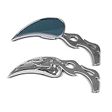 chopper intruder 1400 Ohne ECE Zulassung. Lenker Spiegel Flame für Suzuki Intruder VS 1400/800 Chrom