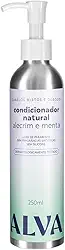 Shampoo Alva vegano e Natural, Com Óleos Naturais de Alecrim e Menta, Hidratação e Brilho, Sem Parabenos, Sem Sulfatos, Sem Silicone Alva 250ml