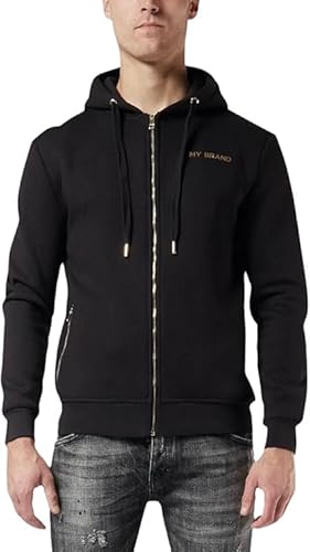 MY BRAND Sweatshirt met capuchon., Zwart, S