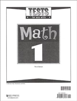 Hardcover Math Tests Grd 1 3rd Edition Book