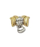 Rams Norwich Silver & Gold US Army Unit Crest (EA)