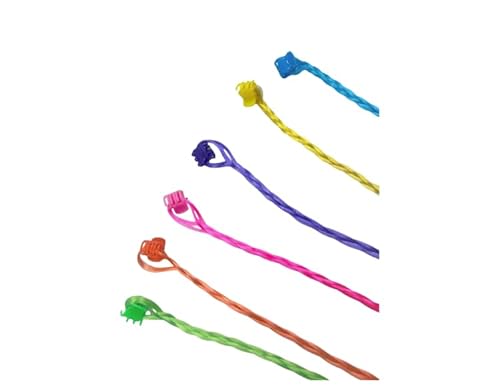 Kit Infantil Mechas Aplique De Tranças Coloridas Para Cabelo 12 Peças