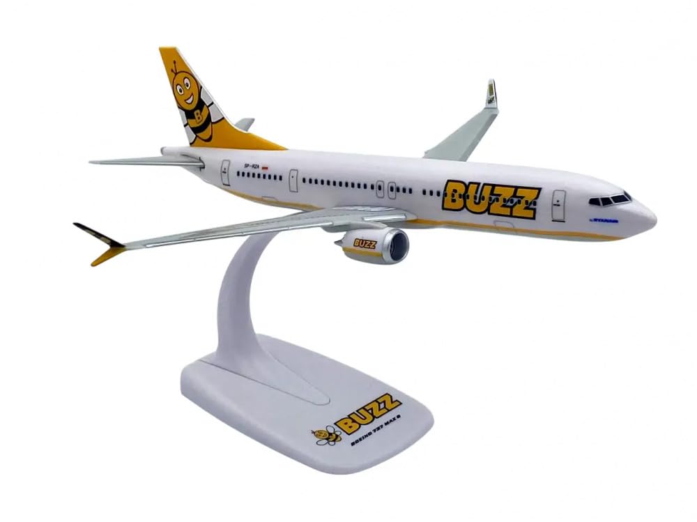 Limox Boeing 737-MAX8 Buzz SP-RZA 1:200 Modello di aereo