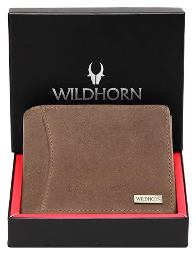 Image of WildHorn Rfid Protected Leather Wallet For Men, Brown