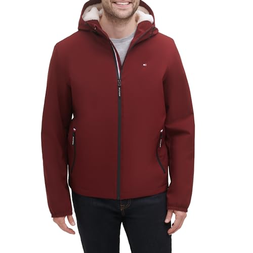 Image of Tommy Hilfiger Men's Quilted Hooded Puffer Jacket