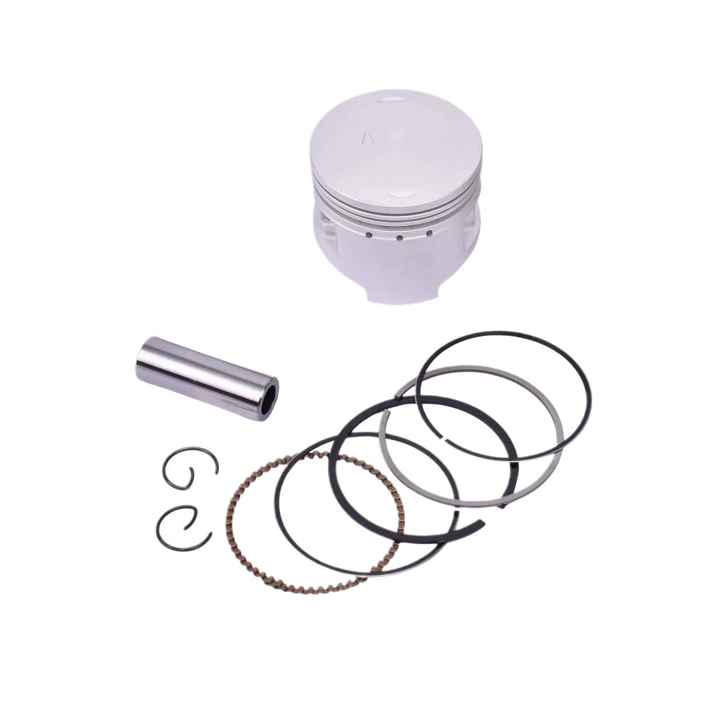 Anillos de Pistón para Motocicleta 49mm 49.25mm 49.5mm 49.75mm 50mm STD Plus 100 0.25 Compatible With Breeze YFA1H YFA1J YFA1K YFA1L YFA1M 1996-00(49.50mm)