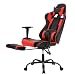 Managerial and Executive Office Chair Gaming Chair High-back Computer Chair Ergonomic Design Racing Chair w/Lay Flat Function