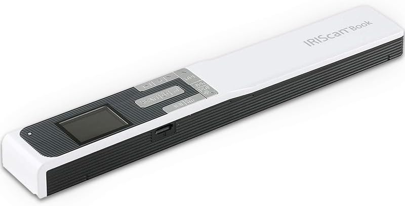 IRIScan Book v5: Portable Wireless Hand Scanner, PDF Editor, Win/Mac
