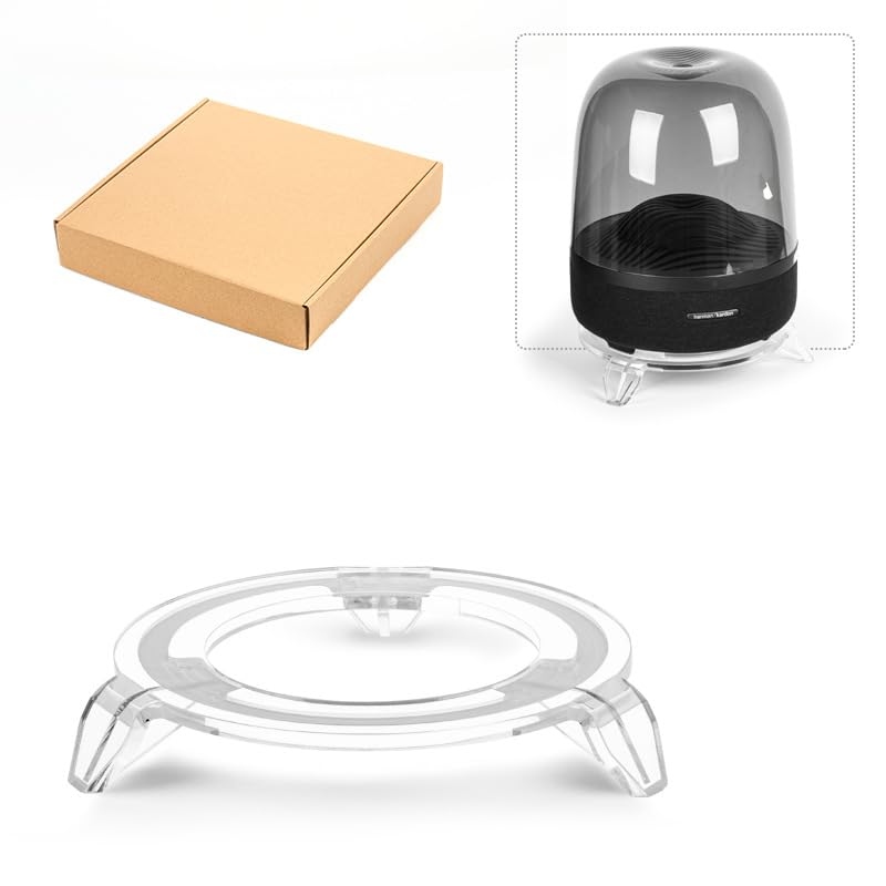 Soporte de altavoz premium de acrílico cristalino para Harman Kardon SoundSticks 4