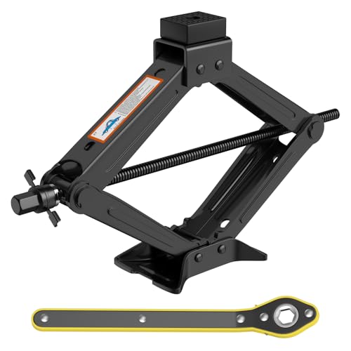 IMAYCC Car Jack Kit, Scissor Jack forCar 2 Ton (4409 lbs) Tire Jack Repair Kit with Ratchet Wrench,Spare Tire Changing Kit,Car Emergency Kit for Vehicle/Auto/SUV/Sedan