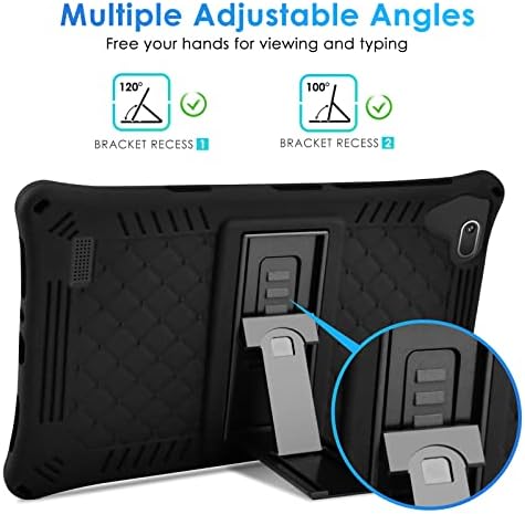 KATUMO Universal 8 inch Silicone Case for TECLAST P85 P80X P80H/VANKYO MatrixPad S8/HAOQIN HaoTab H8 Pro/Samsung Galaxy Tab A 8.0 2019 T290/Haehne 8 with Shoulder Strap Stylus Pen