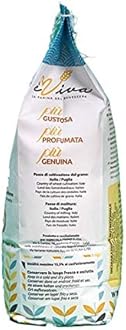 Agricola Piano - Antica 2000 | All-Purpose Flour/Plain Flour with Wheat Germ Kg 1 - Italian Type 0 from Ancient Soft Grains - 100% Natural Italian Flour with Live Wheat Germ, No Additives