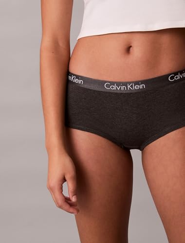 Calvin Klein Women's Motive Cotton Boyshort Panties, 3 Pack4