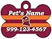 Virginia Tech Hokies Pet Id Dog Tag | Officially Licensed | Personalized for Your Pet