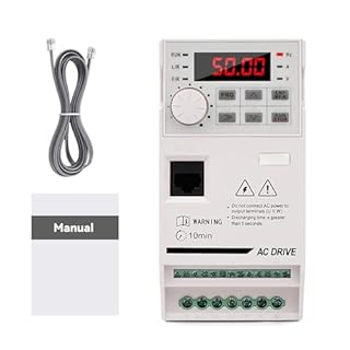 Transformateur 220v 380v Variateur de Frequence Convertisseur 220v Entrée Monophasée Vers 380v Sortie Triphasée Variateur de Vitesse pour 2.2 KW Moteur de Broche CNC